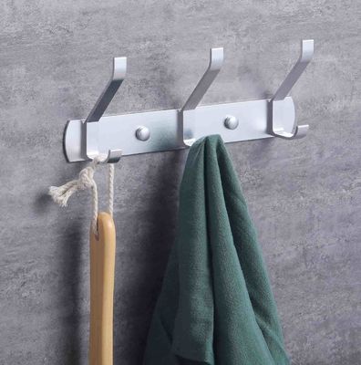 Aluminum Alloy Stainless Steel Clothes Hanger Hooks Wall Mounted OEM ODM