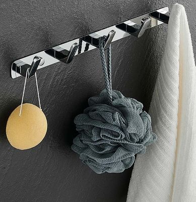 Rustproof Heavy Duty Coat Hooks Wall Mounted For Hanging Coats Hat Bags ODM
