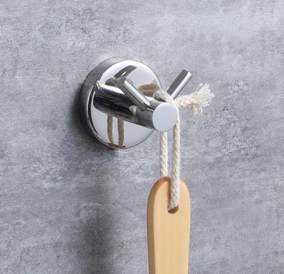 Multipurpose Stainless Steel Robe Hooks For Hanging Towels Coat Mirror Polishing Finish