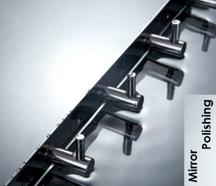 Durable Stainless Steel Towel Hook , Coat Hook Rail Wall Mounted For Foyer Hallway