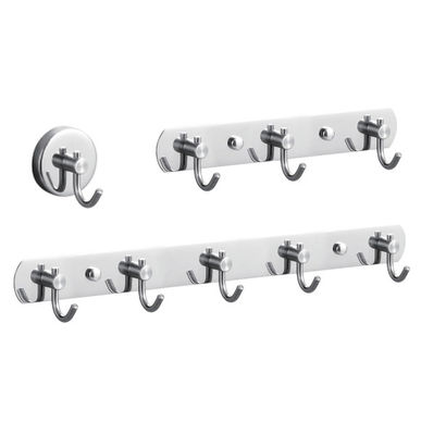 Heavy Duty Stainless Steel Robe Hooks Waterproof Anti Rust for Bathroom