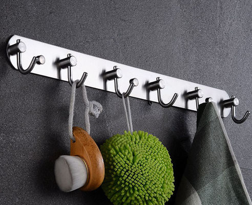 Heavy Duty Stainless Steel Robe Hooks Waterproof Anti Rust for Bathroom