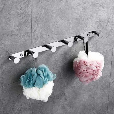Wall Mounted Stainless Steel Robe Hooks With Mirror Polishing Finish