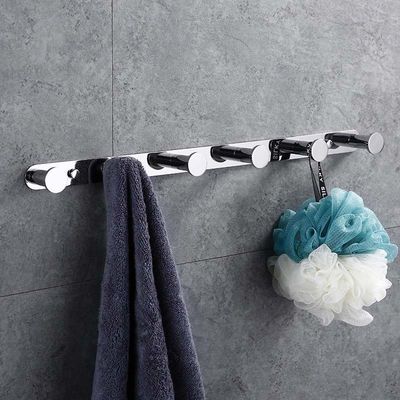 Wall Mounted Stainless Steel Robe Hooks With Mirror Polishing Finish