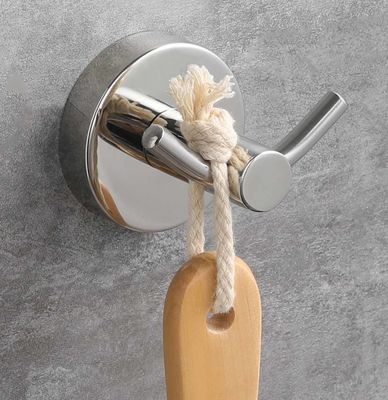 Wall Mounted Decorative Stainless Steel Hook Rack For Hanging Coats Backpack