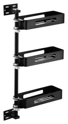 Adjustable Wall Spice Rack Organizer 304 Stainless Steel Material