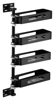 Adjustable Wall Spice Rack Organizer 304 Stainless Steel Material