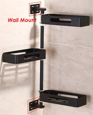 Adjustable Wall Spice Rack Organizer 304 Stainless Steel Material