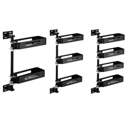 Adjustable Wall Spice Rack Organizer 304 Stainless Steel Material