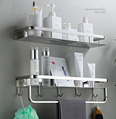 Heavy Duty Wall Mounted Kitchen Shelf With Mirror Polishing Finish CE Certified