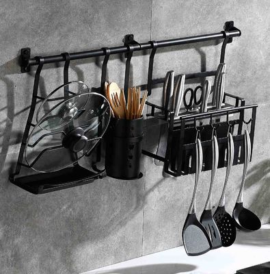 Multipurpose Wall Mounted Kitchen Shelf SUS304 Stainless Steel Material