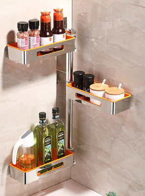 Multipurpose Wall Mounted Kitchen Shelf For Condiment Bottle