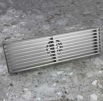 Linear Shower Floor Drain SUS304 Stainless Steel Material Corrosion Resistant