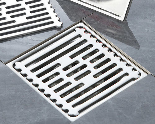 4 Inch Square Wet Room Shower Drain For Bathroom Swimming Pool