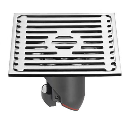 4 Inch Square Wet Room Shower Drain For Bathroom Swimming Pool