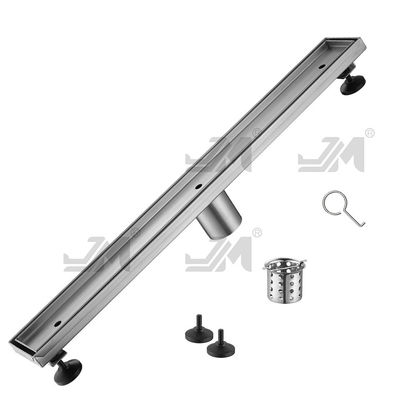 24 Inch Rectangle SS Shower Drain , Linear Floor Drain For Shower Bathrooms