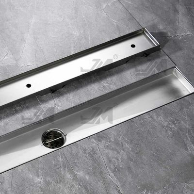24 Inch Rectangle SS Shower Drain , Linear Floor Drain For Shower Bathrooms