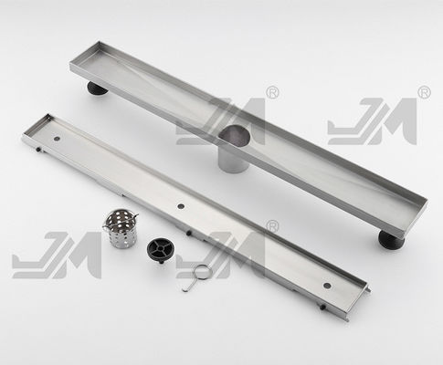 24 Inch Rectangle SS Shower Drain , Linear Floor Drain For Shower Bathrooms