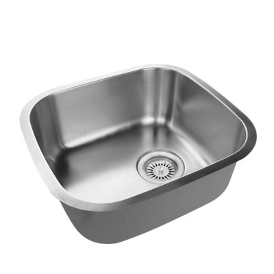 Modern Sus304 Stainless Steel Sink , Undermount Single Bowl Bar Sink 22 Gauge