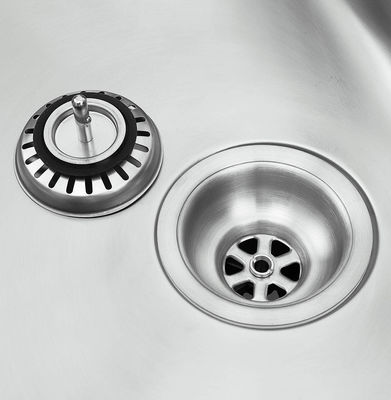Undermount Brushed Stainless Steel Kitchen Sink Sound Dampening 14.8 X 17.2 Inch
