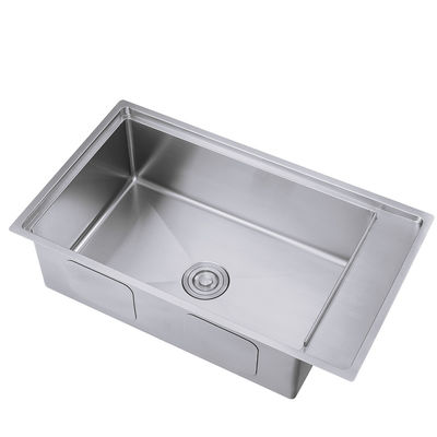33" Undermount Stainless Steel Kitchen Sink Single Bowl 18 Gauge With SUS304 Material
