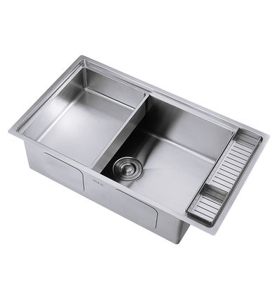 33" Undermount Stainless Steel Kitchen Sink Single Bowl 18 Gauge With SUS304 Material