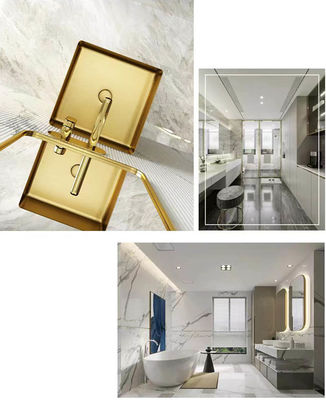 Square Column Stainless Steel Pedestal Sink Washbasin Floor Standing Type