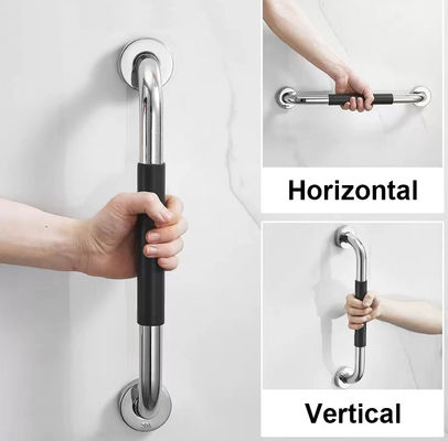 Bathroom Anti Slip Grab Rails , Shower Safety Handles For Seniors Elderly