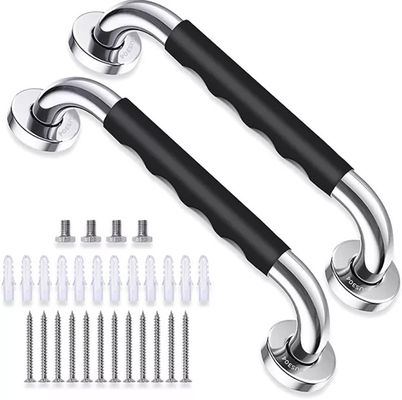 Bathroom Anti Slip Grab Rails , Shower Safety Handles For Seniors Elderly