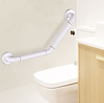 135 Degree Curved Stainless Steel Grab Bar Multipurpose For Shower Bathroom