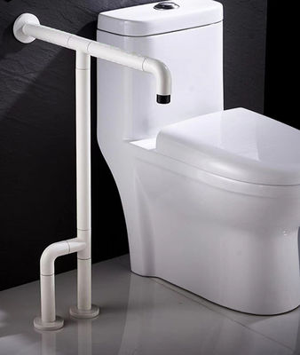 T Shaped Bathroom Toilet Grab Bars With Non Slip Particles Luminous Circles