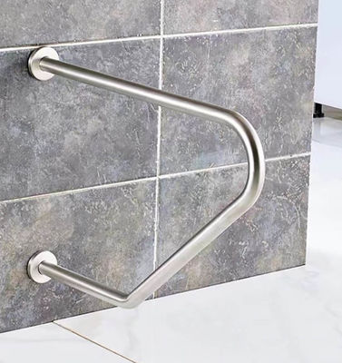 Non Slip Shower Stainless Steel Grab Bar 22 Inch U Shaped With Mirror Polishing