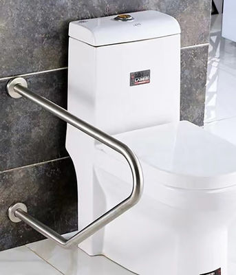 Non Slip Shower Stainless Steel Grab Bar 22 Inch U Shaped With Mirror Polishing