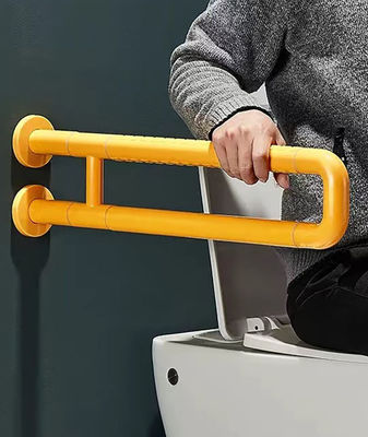 Wall Mounted Stainless Steel Grab Bar Anti Slip For Bathroom Toilet