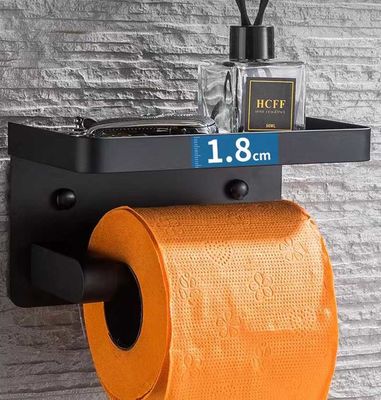 SUS 304 Stainless Steel Toilet Paper Dispenser Wall Mounted For Bathroom ODM