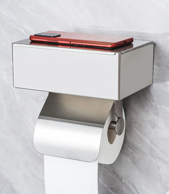 Large Stainless Steel Toilet Paper Dispenser Multifunctional Multipurpose