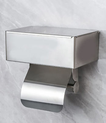 Large Stainless Steel Toilet Paper Dispenser Multifunctional Multipurpose