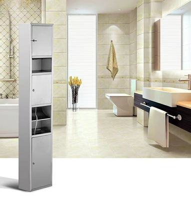 Recessed Stainless Steel Toilet Paper Dispenser Towel With Brushed Nickel Color