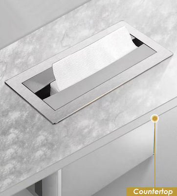 Multifold SUS304 Hand Paper Towel Dispenser For Residential Restroom