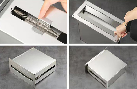 Multifunctional Large 304 Stainless Steel Toilet Paper Dispenser CE Certified