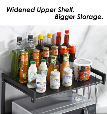 Stainless Steel Countertop Kitchen Rack , Microwave Oven Shelf Rack OEM ODM
