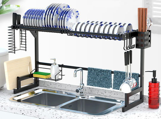 OEM Stainless Steel Over The Sink Drying Rack 750x285x480mm Size