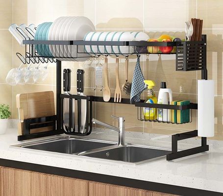 JM Kitchen Over The Sink Dish Rack Double Sink ODM 850mm Width
