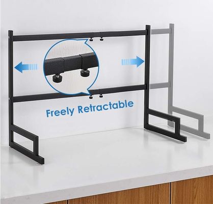 Flexible Adjustable Kitchen Rack for Dish Drying OEM 85x30x52cm