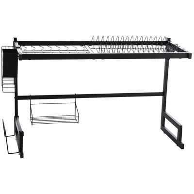 Rustproof Dishes Rack Over Sink , OEM Sink Drying Rack For Storing Kitchenware