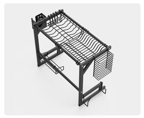 OEM Stainless Steel Over The Sink Drying Rack 750x285x480mm Size