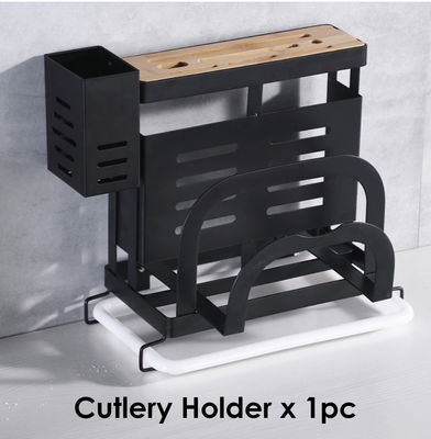 All In One Countertop Kitchen Rack Stainless Steel 10inch Height 13inch Length OEM