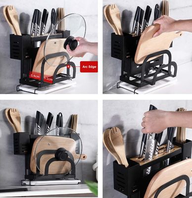 All In One Countertop Kitchen Rack Stainless Steel 10inch Height 13inch Length OEM