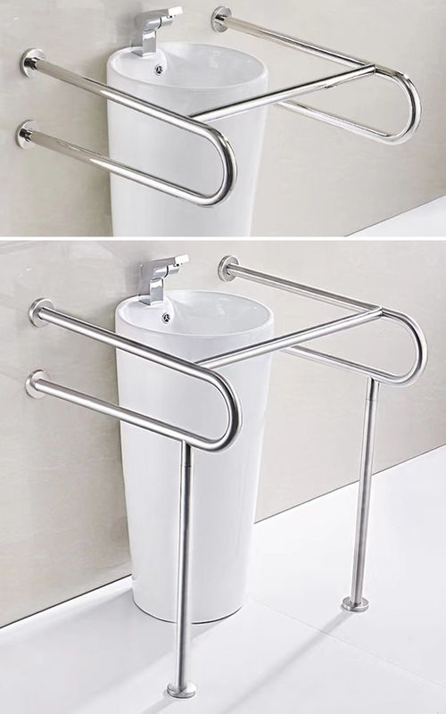 Stainless Steel 304 Bathroom Safety Grab Bar For Pregnant Women Barrier Free